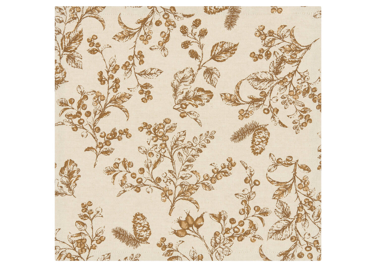 Ensemble de 6 serviettes Acorn nat./faon