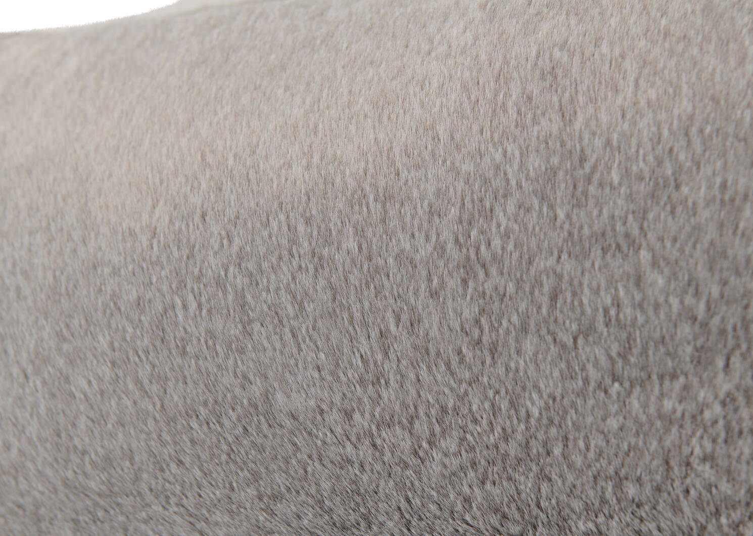 Ashcroft Faux Fur Toss 12x22 Ash