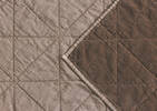 Joye Cotton Velvet Coverlet Mushroom