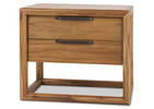 Table de chevet Werner -Croydon toffee
