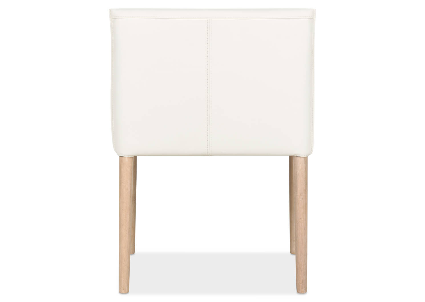 Chaise cuir av acc. Marciona -Forega bl