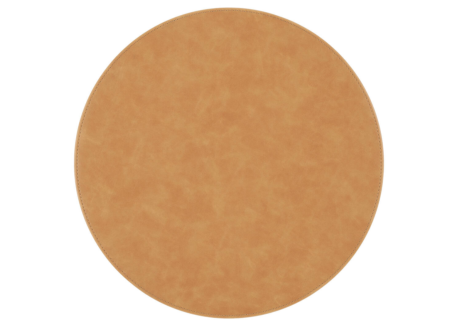 Napperon rond Tenly brun clair