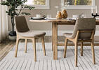 Yacob Ext Dining Table -Merla Sand