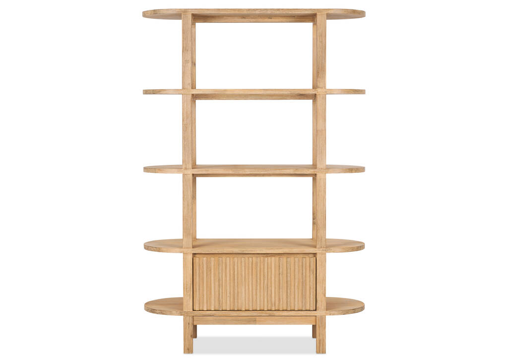 Alfie Bookshelf -Chastain Flax