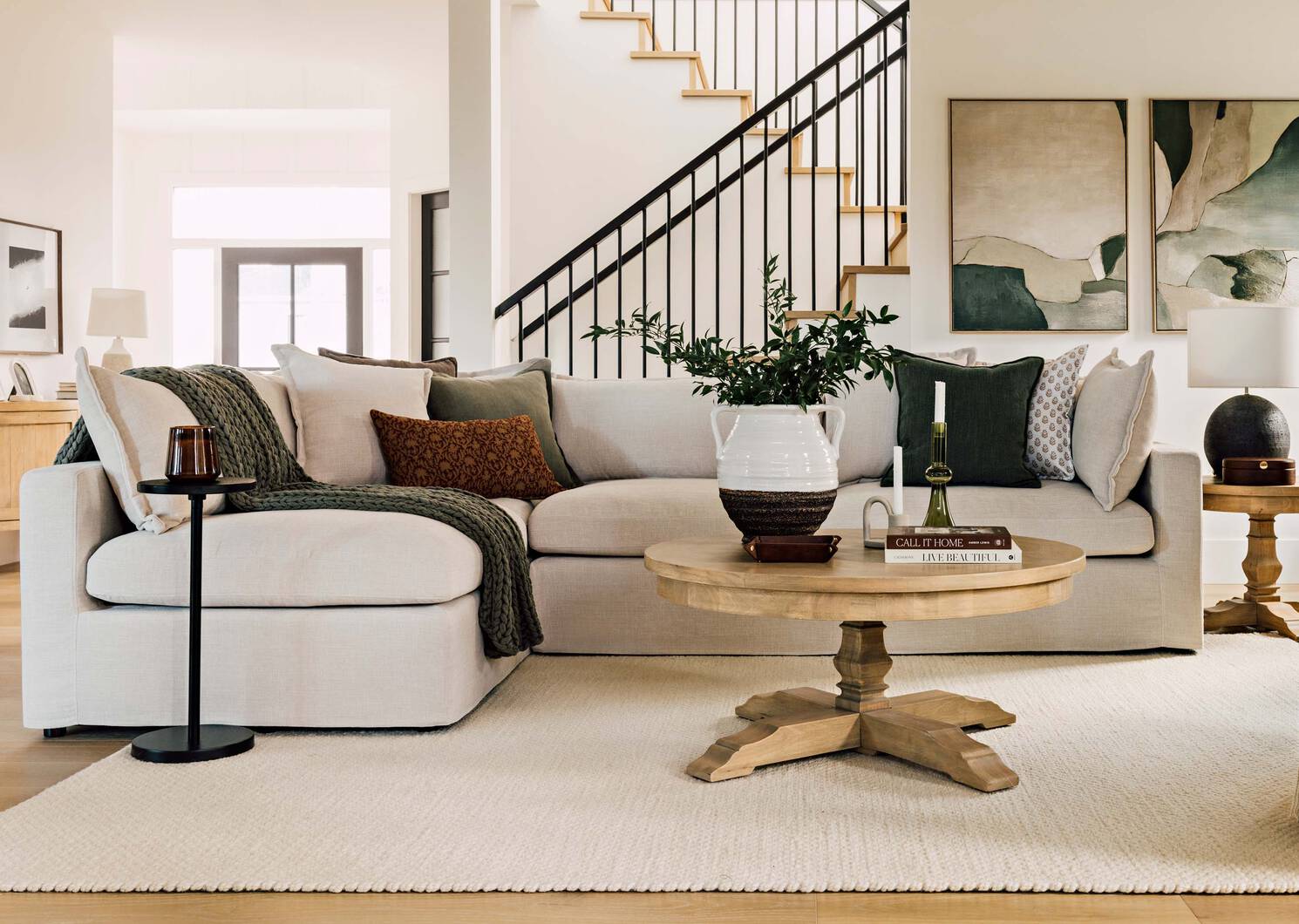 Table d'appoint Naveen -Quarry charbon