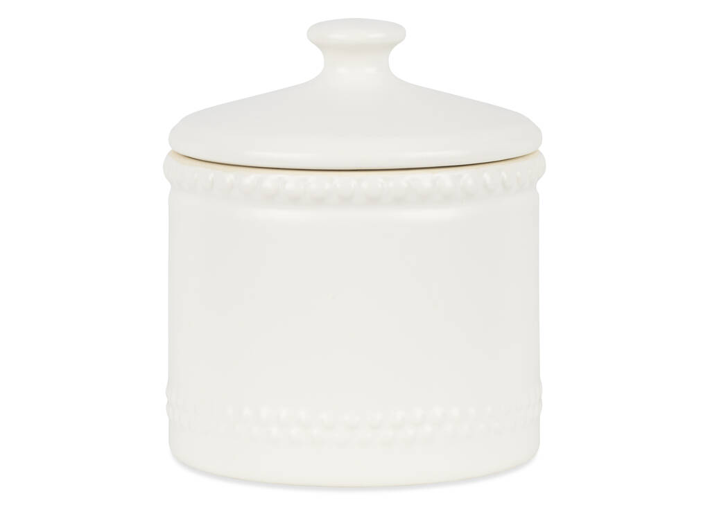 Brindley Canister Small White