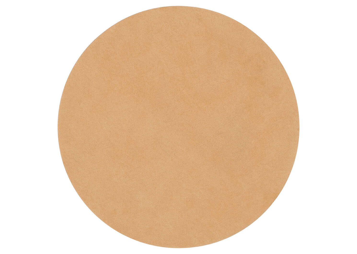 Napperon rond Tenly brun clair