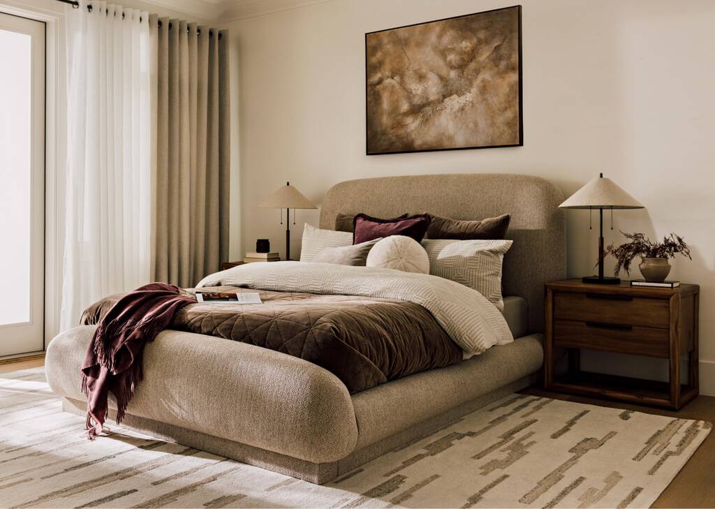 Willis Wool Rug 60x96 Ivory/Sand/Grey
