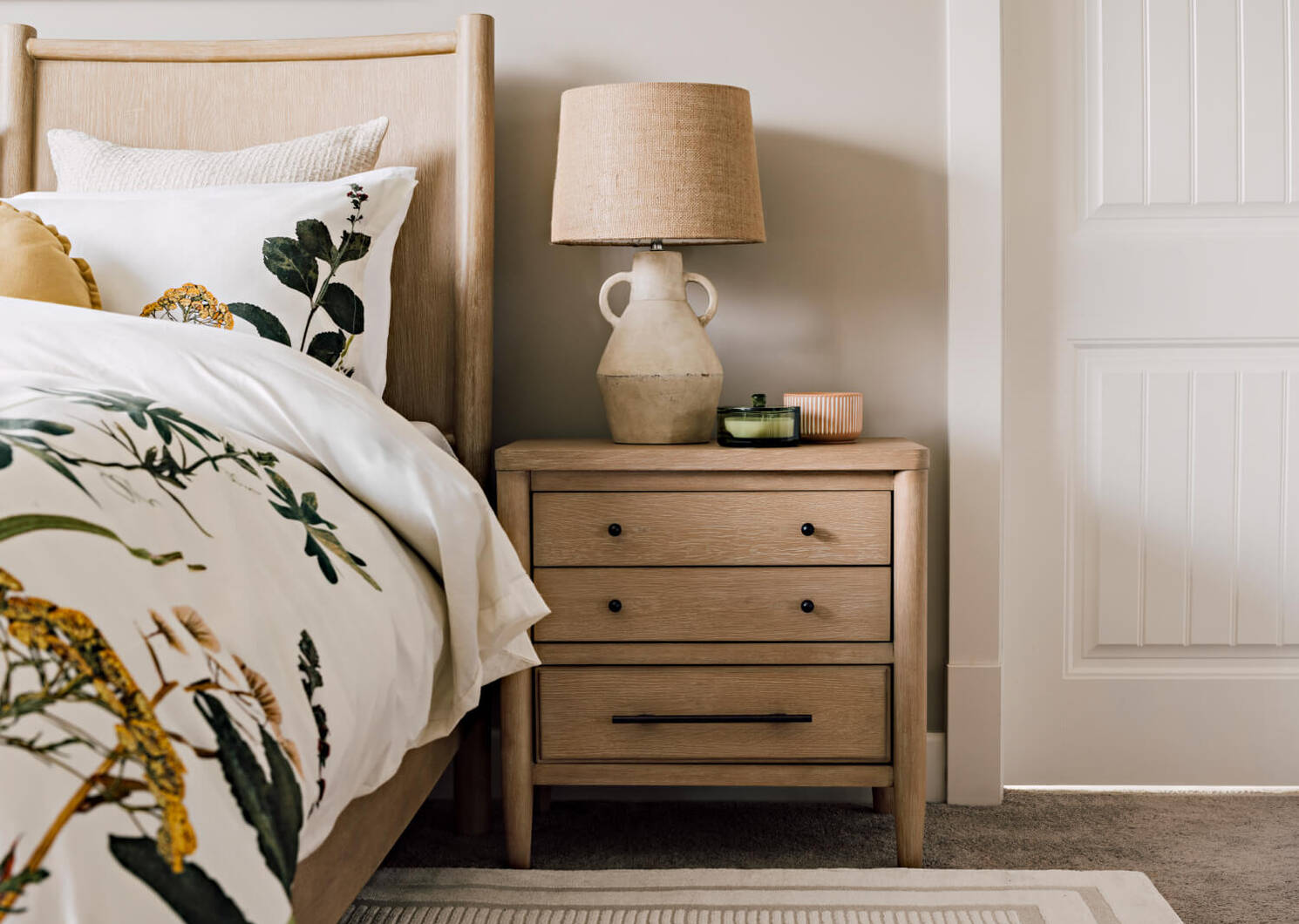 Lea Floral Cotton Duvet Set King Mult