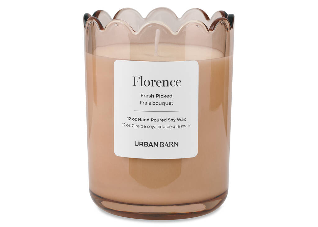 Florence Candle Pink