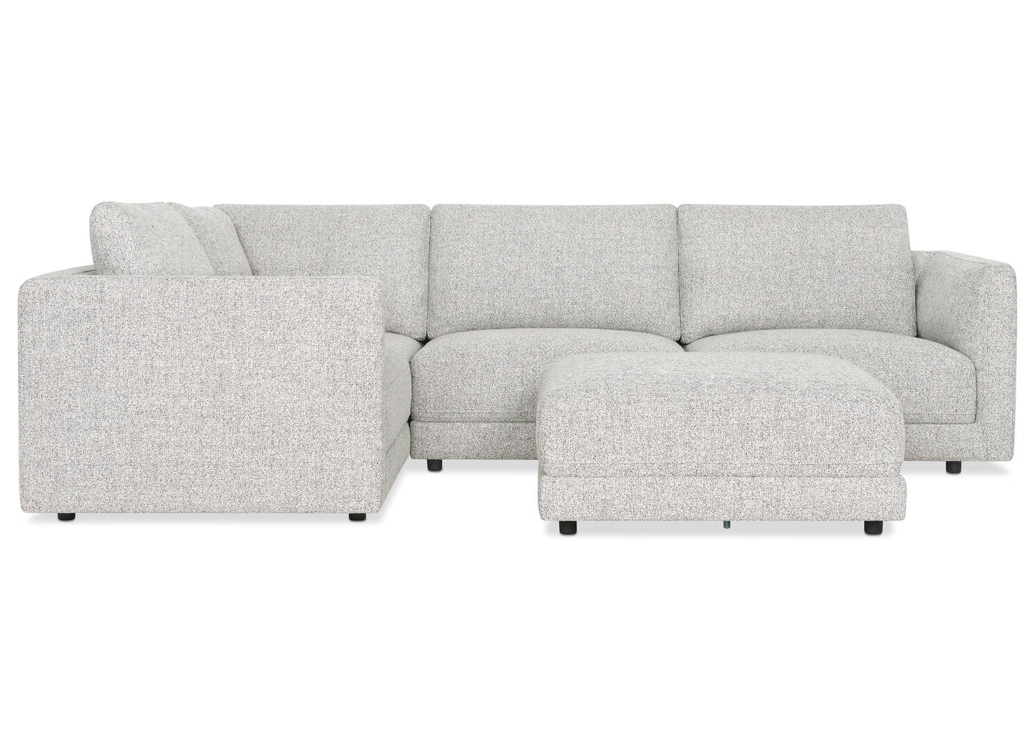 Fauteuil de coin module Mila -Sela gris
