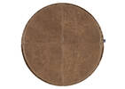 Circle Seat Cushion Faux Leather Moch