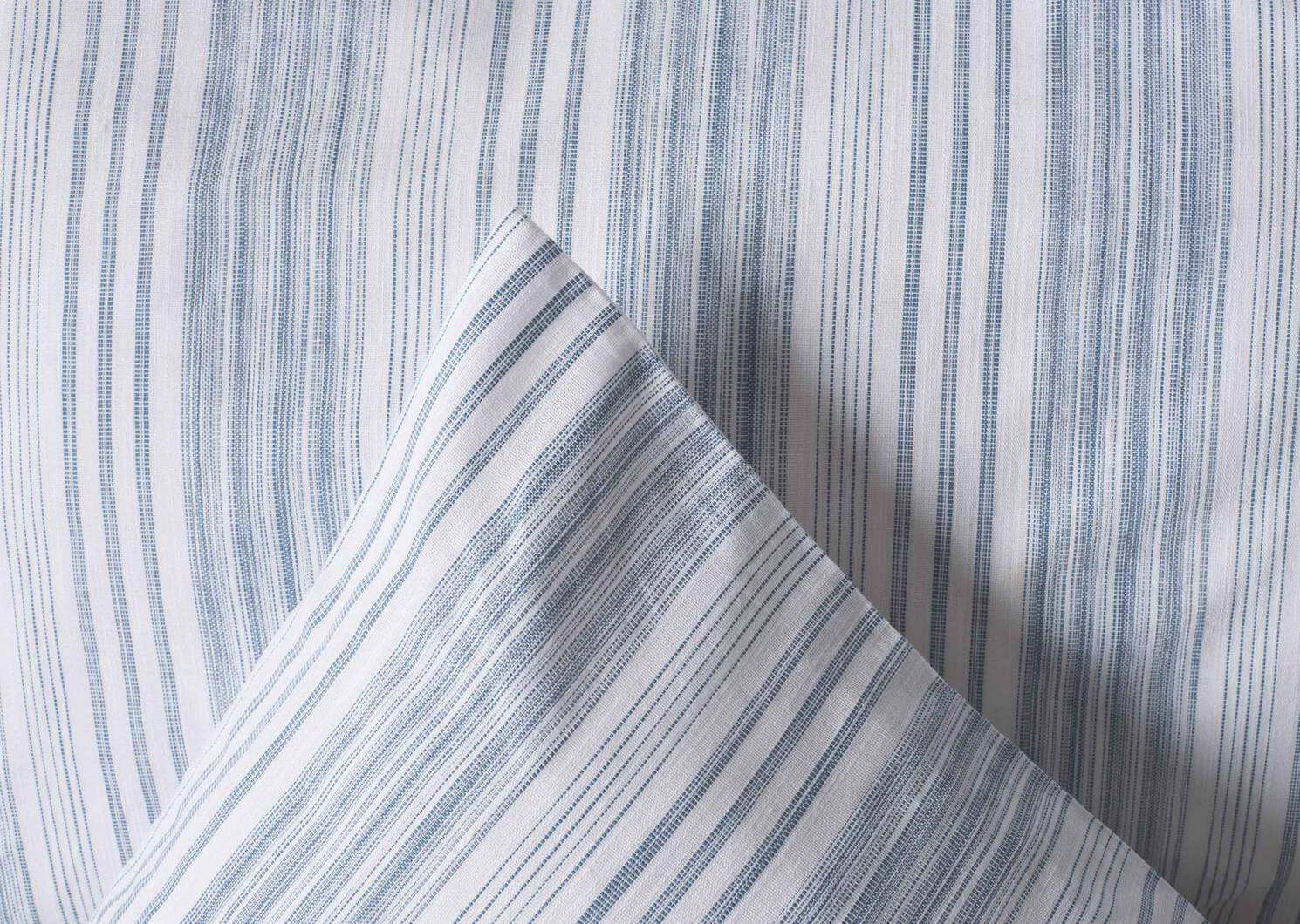 Connor Duvet Set Queen White/Blue