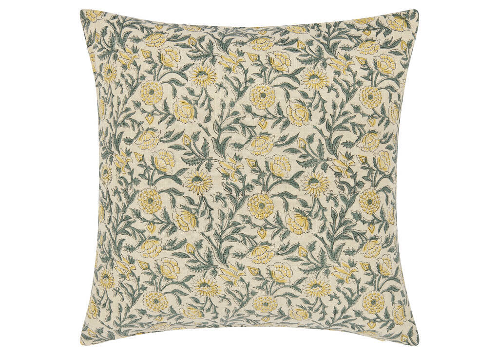 Neena Floral Pillow 20x20 Ivory/Multi