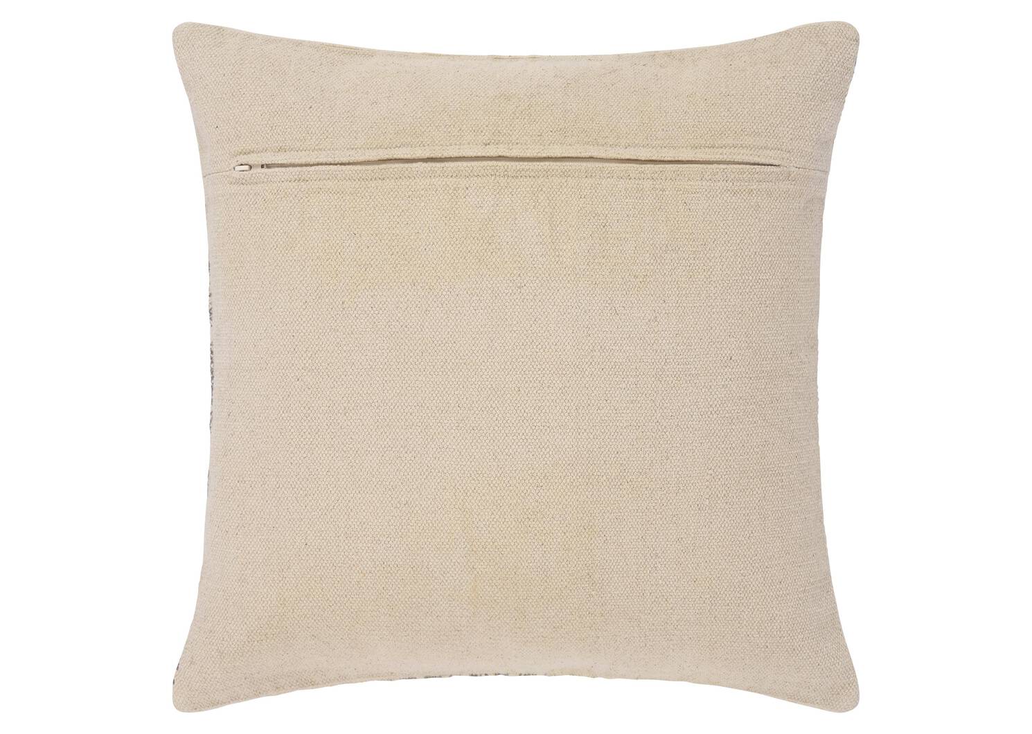 Coussin Omari 20x20 naturel/bleu ballade