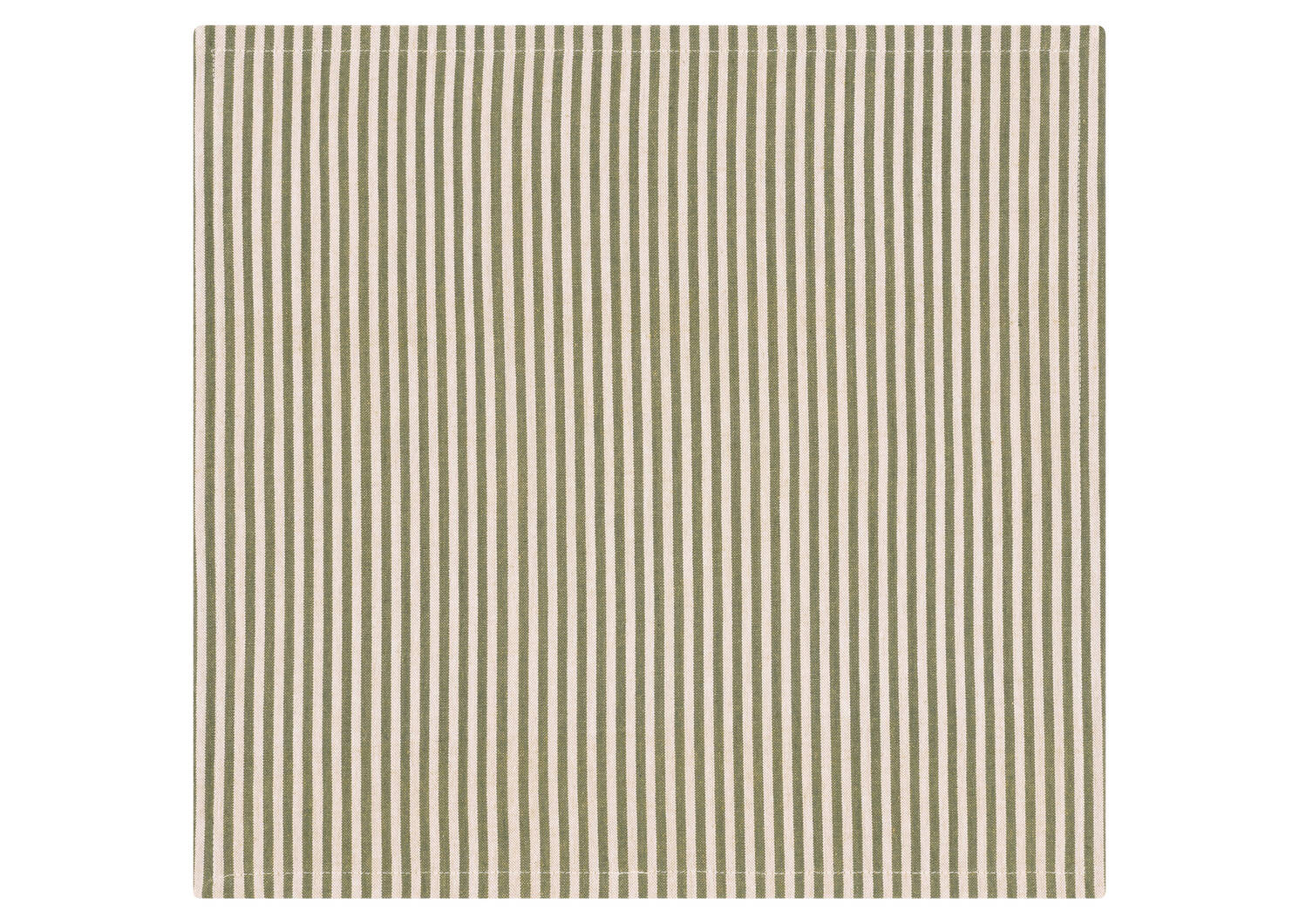 Audley Striped Napkins Set of 6 Green
