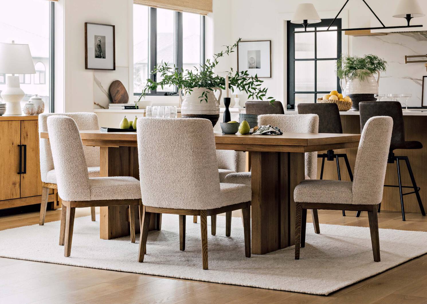 Willem Ext Dining Table -Ellis Wheat