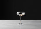 Maris Coupe Glass Clear/Amber