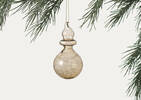 Orn. fleuron en forme d’ampoule Alina