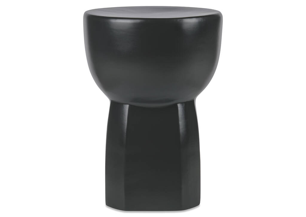 Tabouret&nbsp;de jardin Creo noir