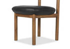 Corvin Leather Dining Chair -Olson Slate