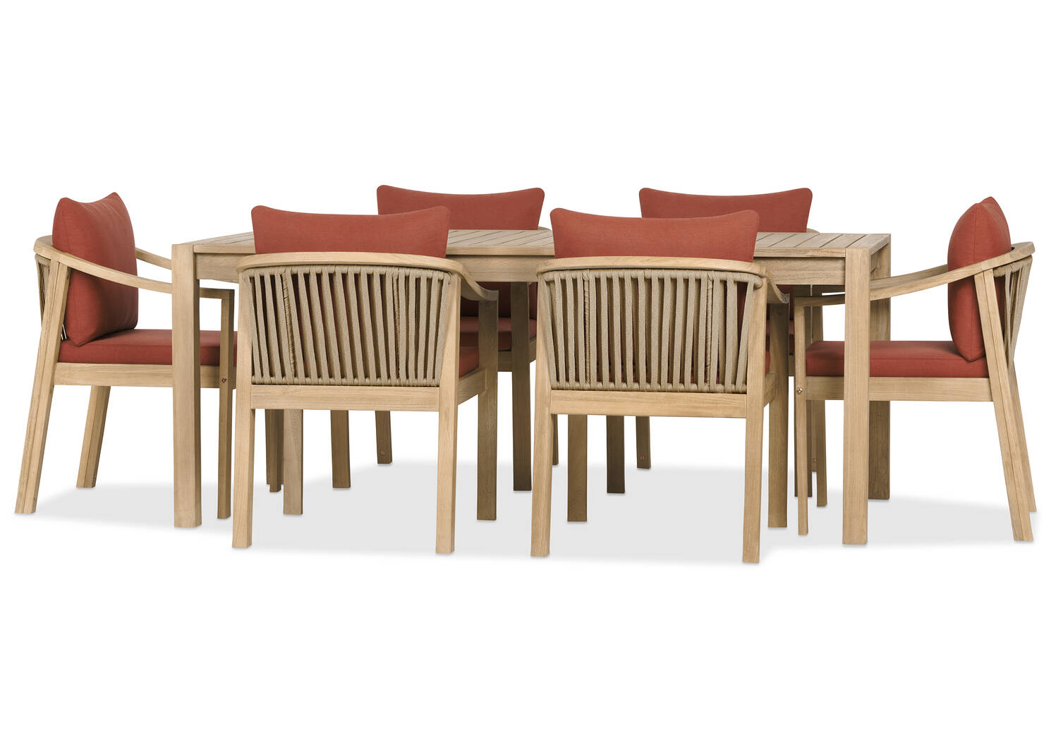 Tulum Outdoor Dining Table -Natural
