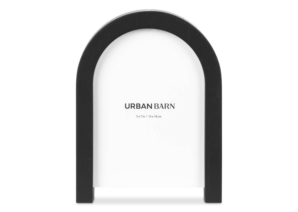 Villa Arch Frame 5x7 Black