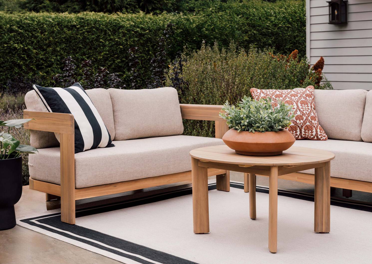 Tonga Outdoor Coffee Table -Natural