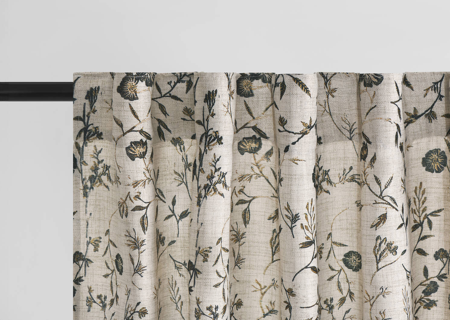 Rideau Suki 96 po cendr&eacute;/multi