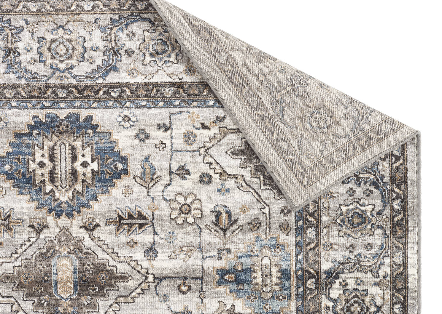 Yara Rug - Grey/Blue