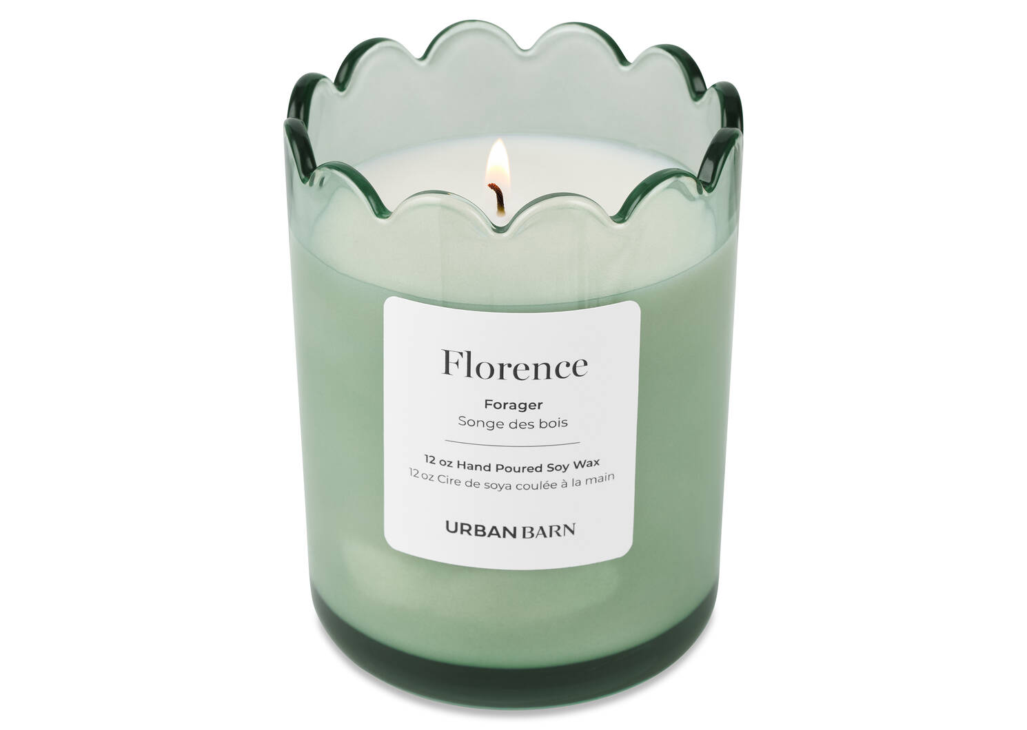 Florence Candle Green