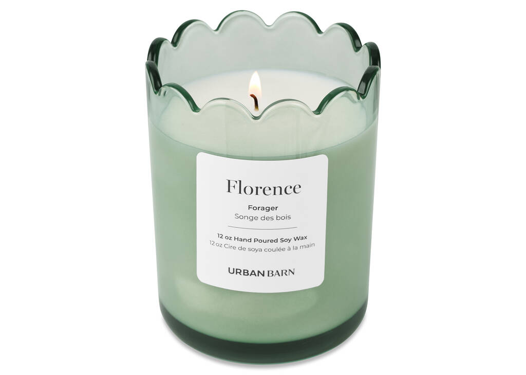Florence Candle Green