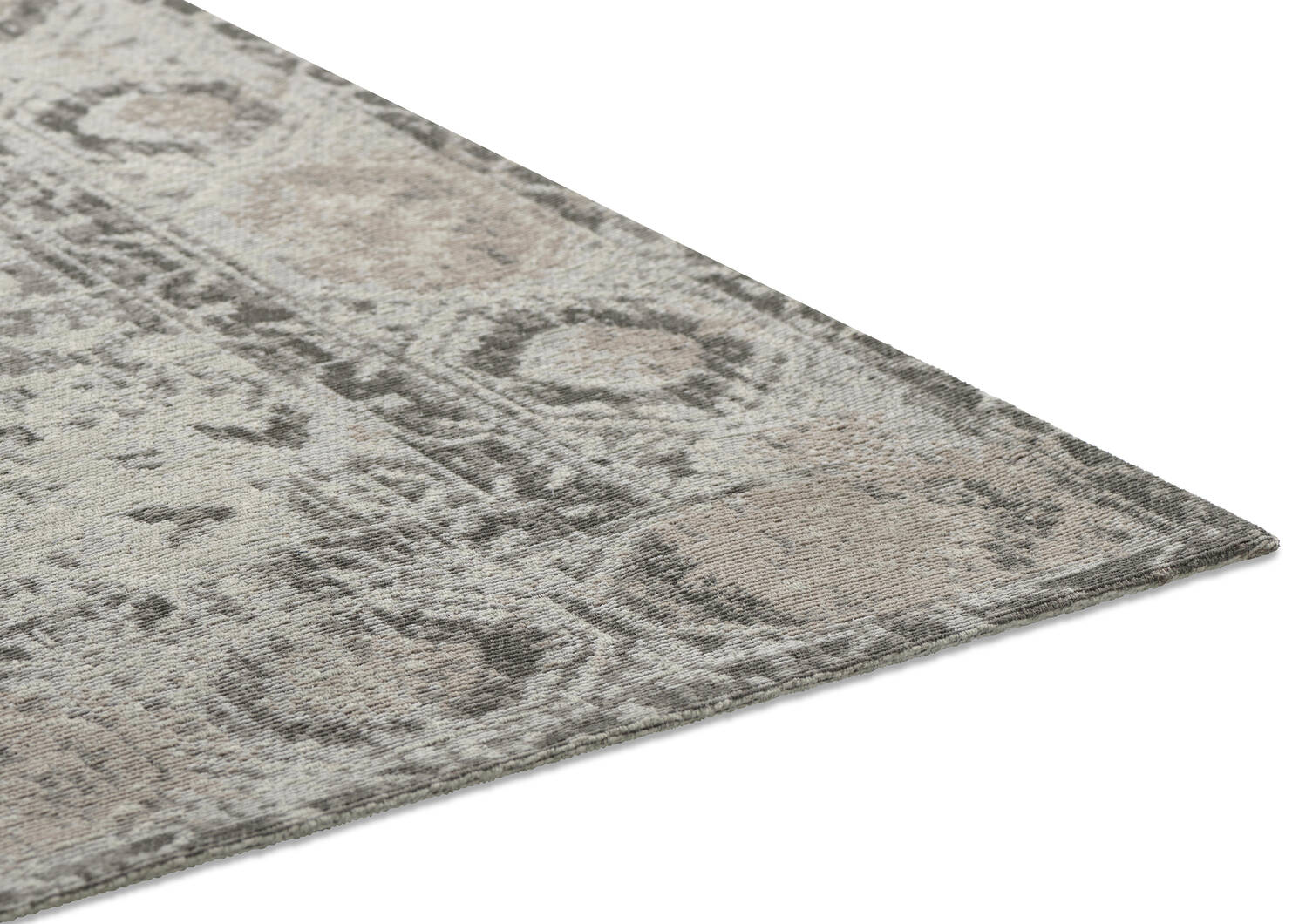 Tapis Pierre 96x120 sable/gris