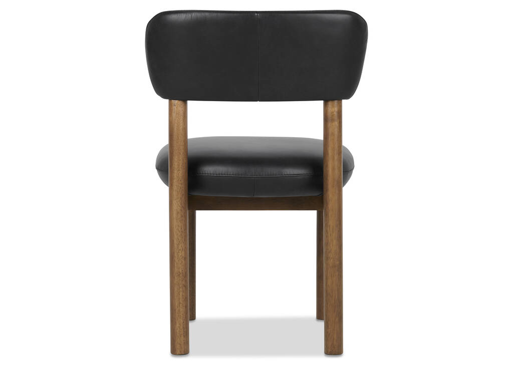 Corvin Leather Dining Chair -Olson Slate