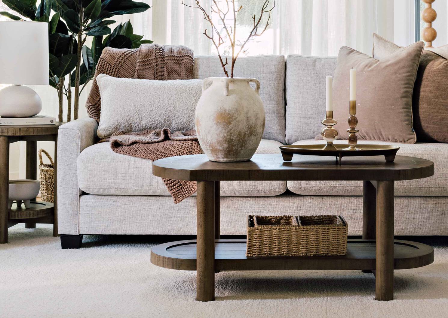 Table basse Langdon -Nuovo sable