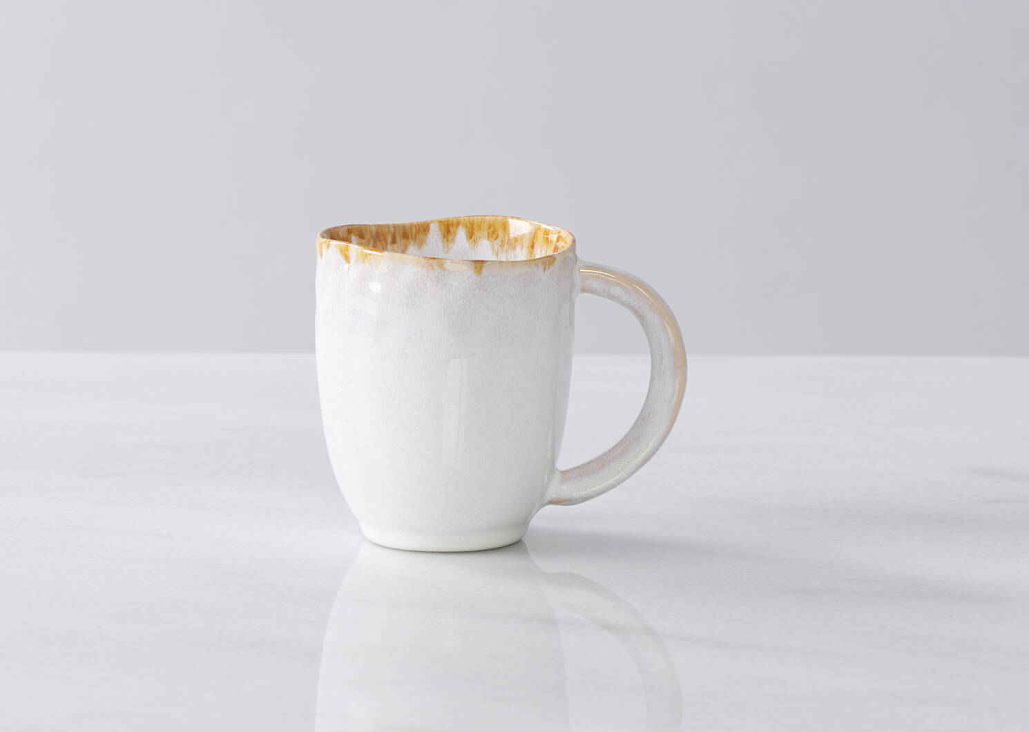 Tasse avec glacis Crofton blanche