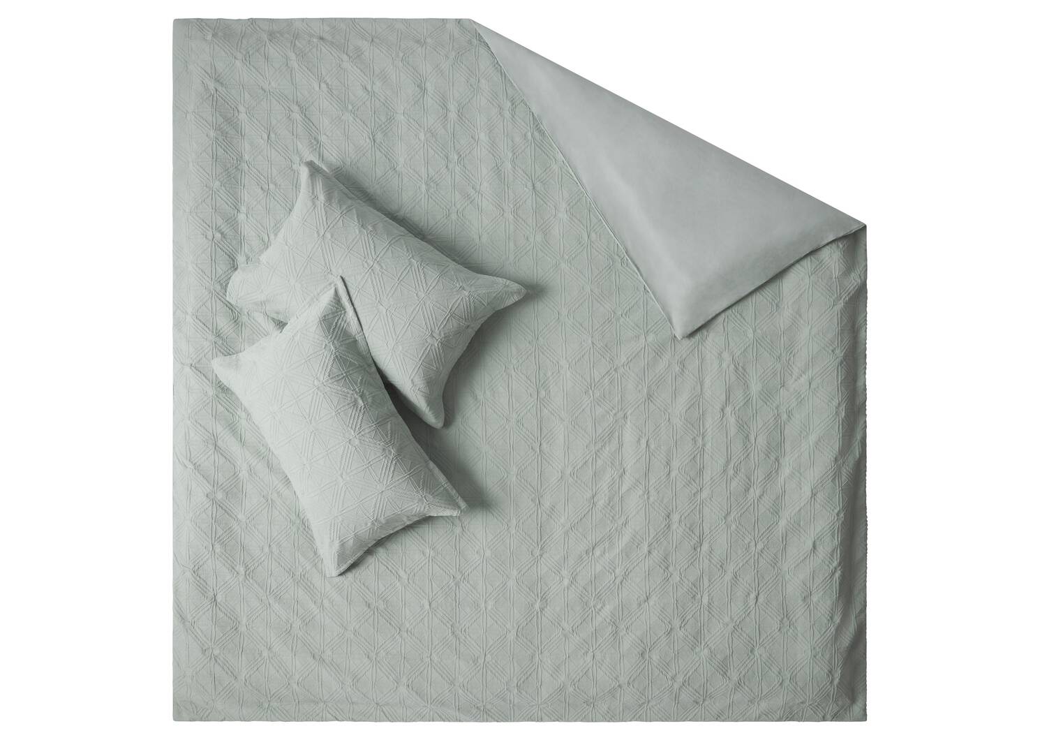 Arden Duvet Sets - Glacier