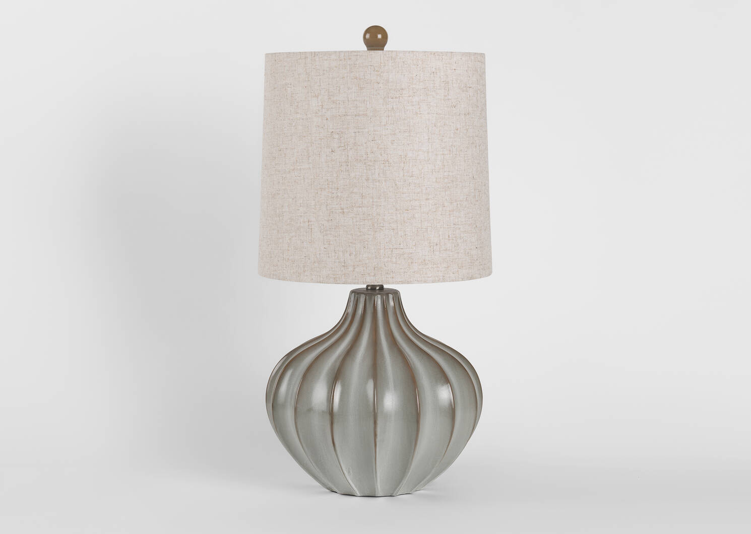 Lampe de table Shelby brune