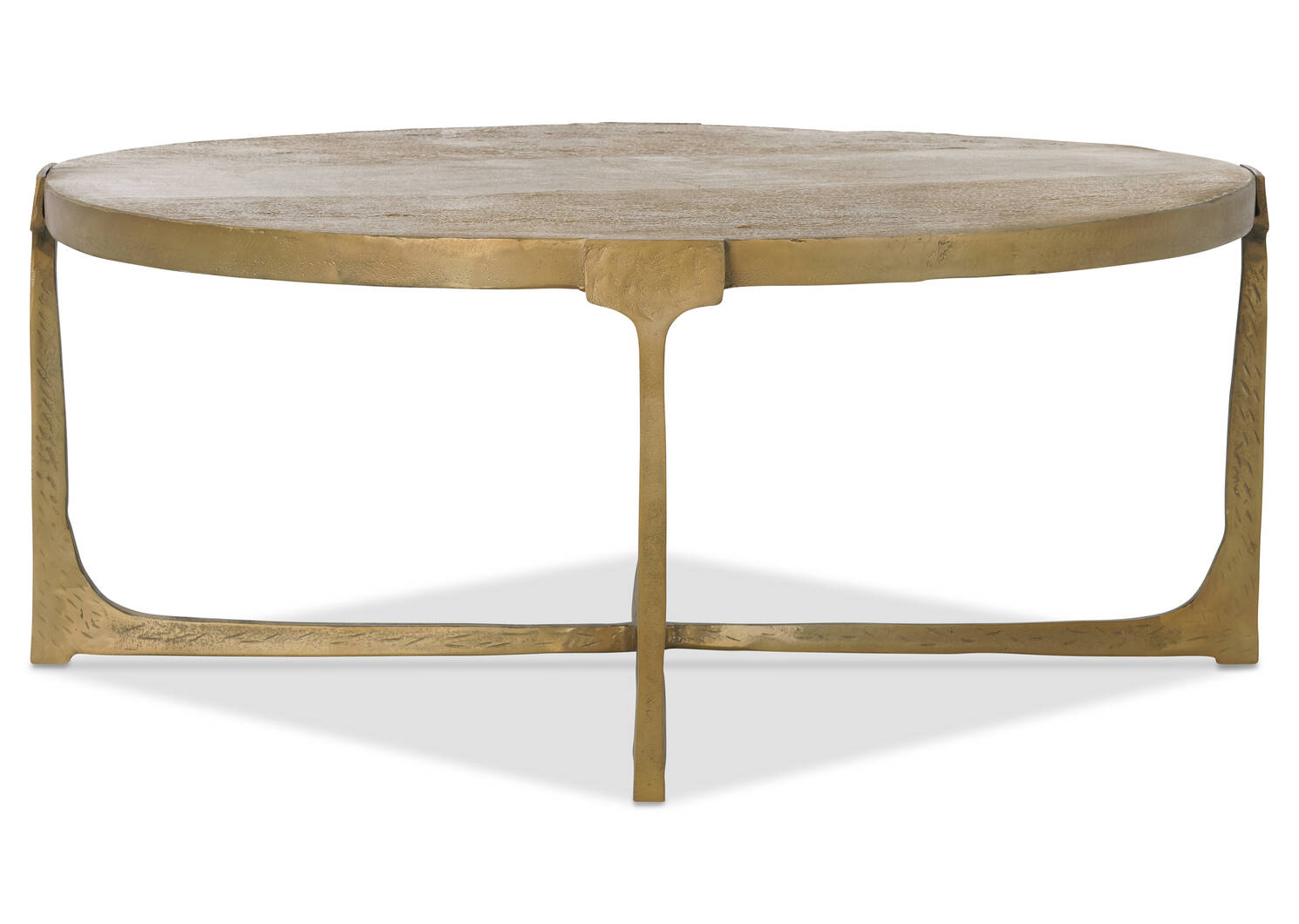 Table basse Prescott -laiton