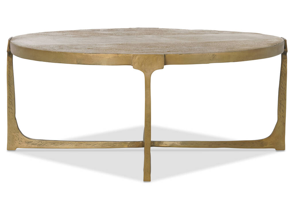 Table basse Prescott -laiton