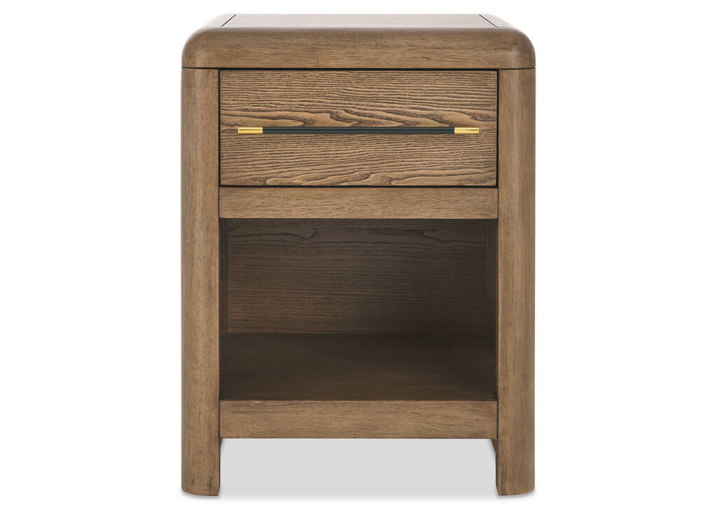 Wallen Slim Nightstand -Dunn Clay