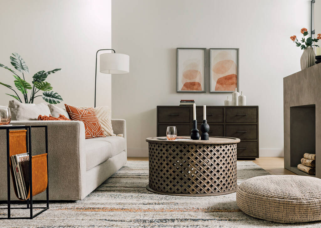 Avaline Coffee Table -Portica Stone