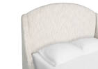 Saracino Bed -Zell Pearl, QUEEN