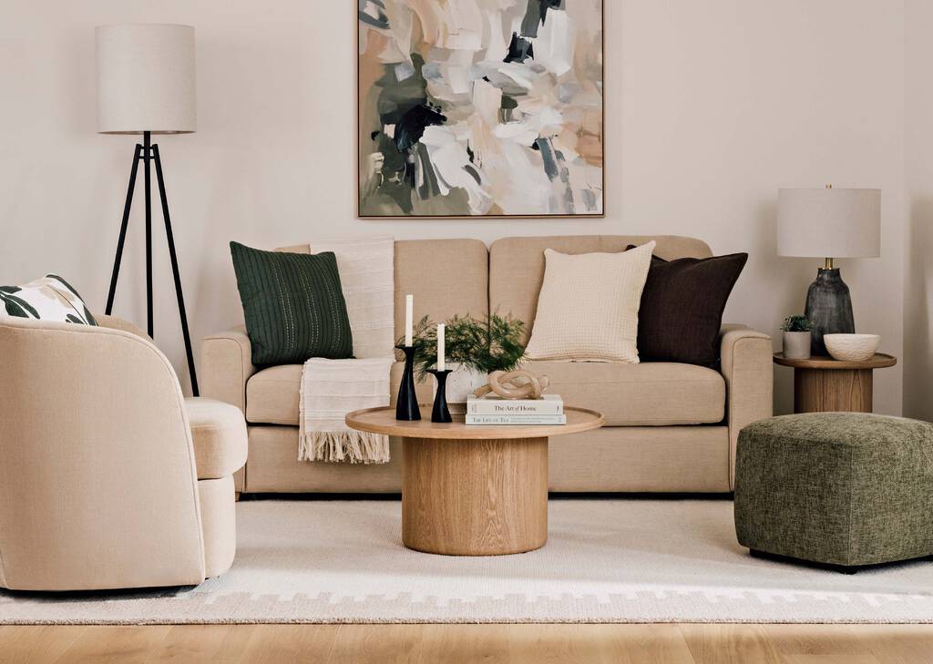 Coussin en coton gaufr&eacute; Edgell 20x20 iv