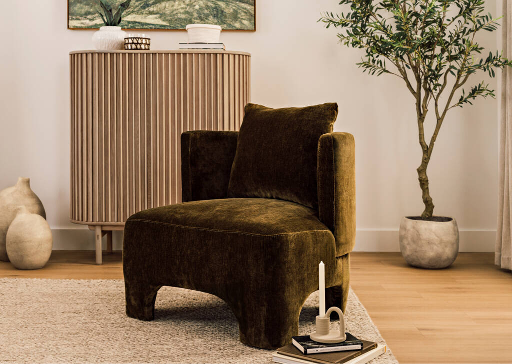 Fauteuil Louella -Ara olive