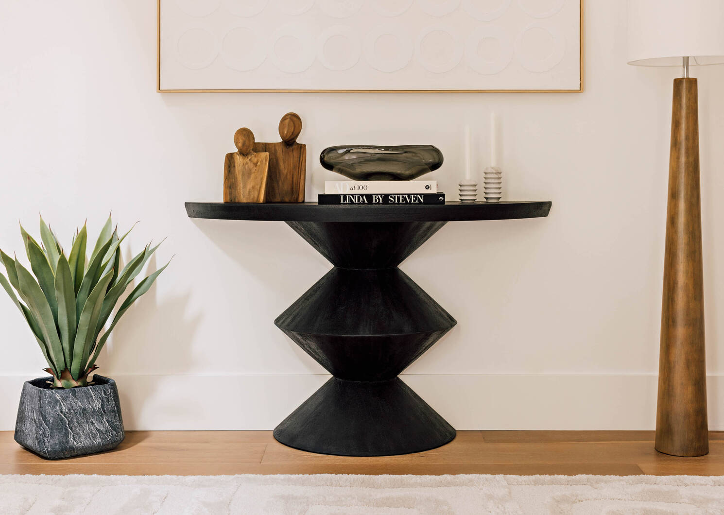 Edgewood Console Table -Portica Coal