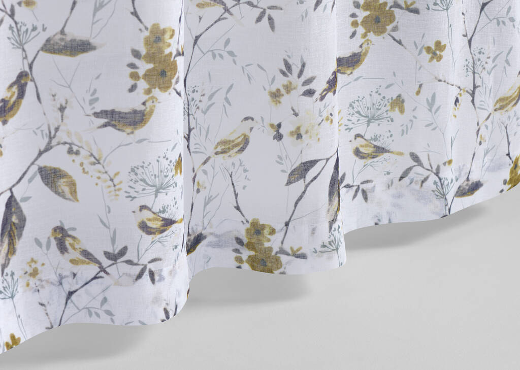 Voilage Gina 96 blanc/multi