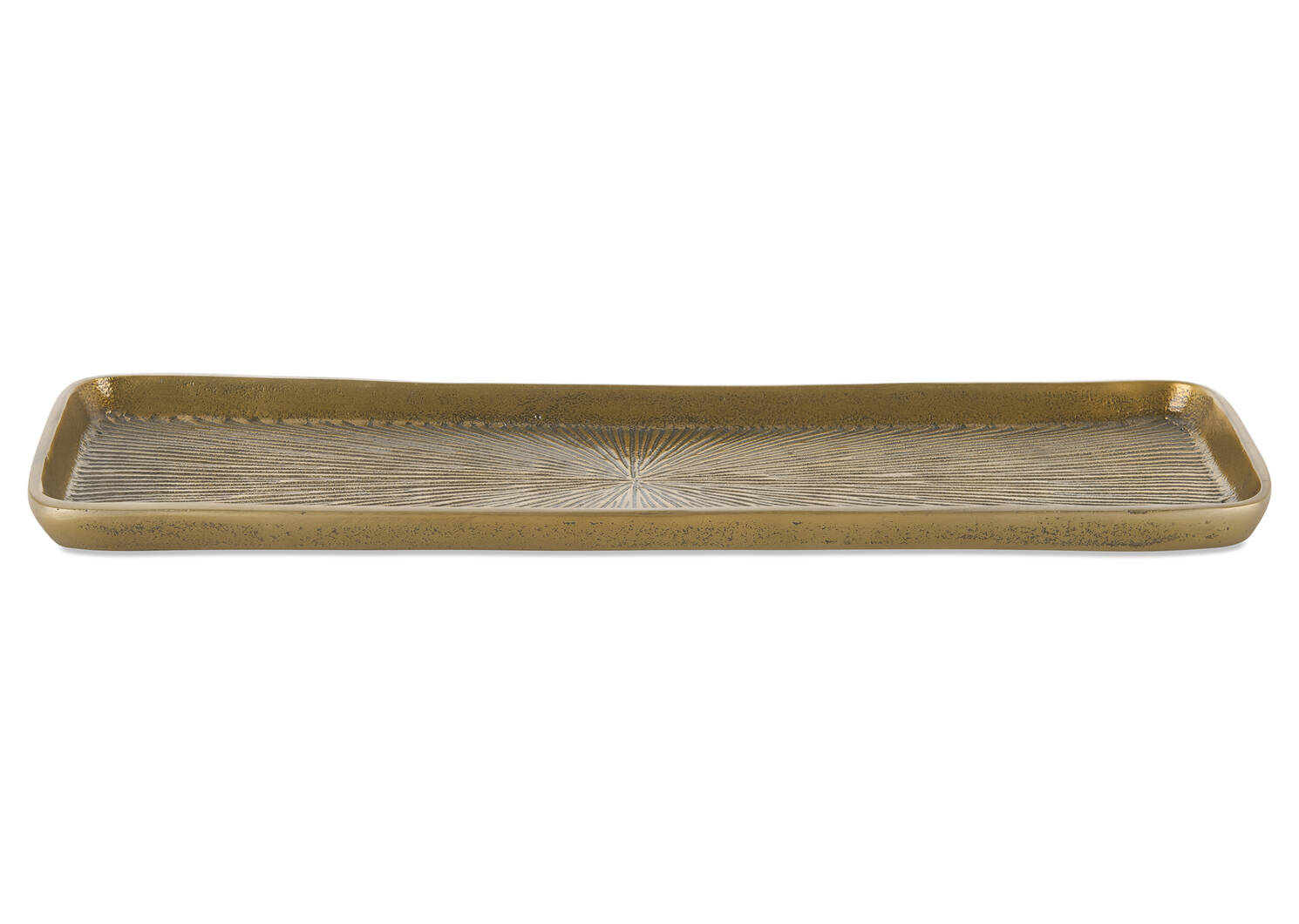 Grand plateau Suranne laiton antique