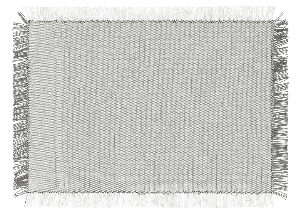 Napperon Calum gris/blanc