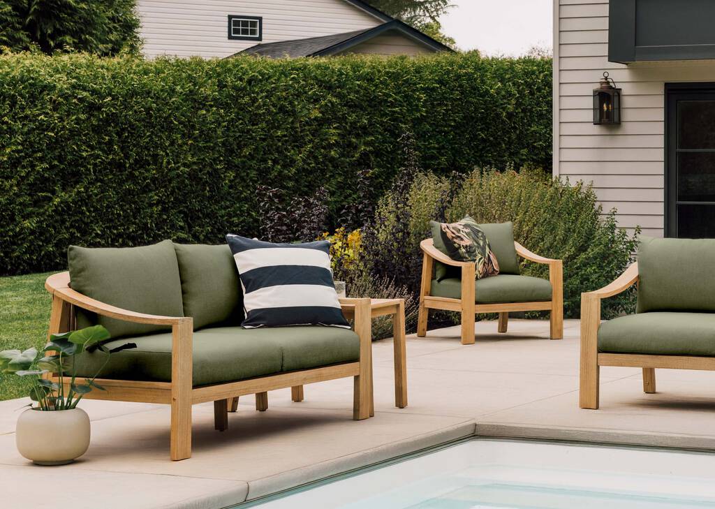 Tulum Outdoor Armchair -Green